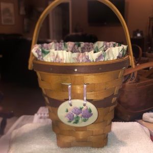 Collector’s Longaberger Lilac basket